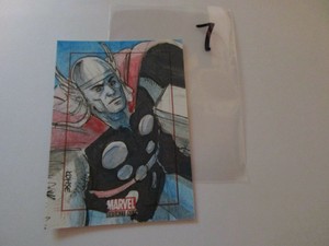 2012 Marvel Bronze Age Color Sketch - Rodrigo Martins (dos Santos) - Thor - 008