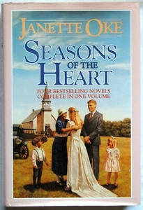JANETTE OKE Complete Series SEASONS OF THE HEART 4 in 1 Hardback HC/DJ G/VG - Picture 1 of 3