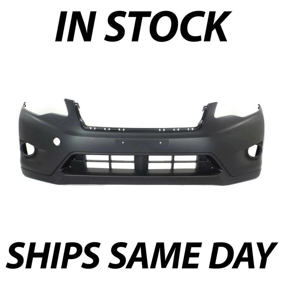 NEW Primered - Front Bumper Cover Fascia for 2013 2014 2015 Subaru XV Crosstrek Foto 1 de 4