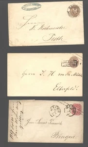 Preußen,3 Ganzsachen  (150) - Picture 1 of 2