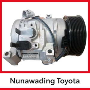 Genuine Toyota Landcruiser 70 series VDJ 76 78 79 1VD-FTV Air Con Compressor - Picture 1 of 9