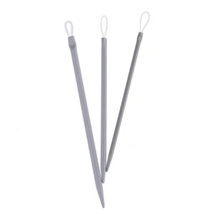 3pcs/set Nylon Wire Knitting Needles Yarn Sewing Needles Wool Thick Knitter ^qk - Bild 1 von 8