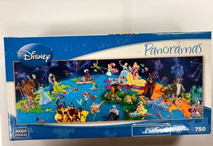 Mega puzzle Disney Panorami 750 pezzi 12 x 36 pollici - Foto 1 di 8