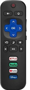 Remote Control Replacement for All Roku TV,TCL/Hisense/Onn Roku - Picture 1 of 6