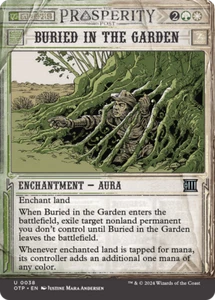 x4 Buried in the Garden OTP Breaking News MTG 38 UNCOMMON M/NM 4x - Bild 1 von 1