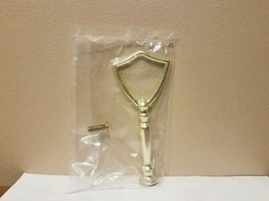Lampe Finish-Messing-Oberfläche 4,5 Zoll Griff Stil Neu aus altem Lagerbestand! Aluminiumplatte x2 - Bild 1 von 6
