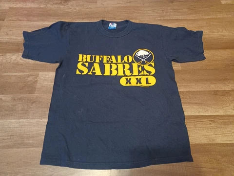 Rare Vintage Champion 1994 NHL Buffalo Sabres Men's Tshirt Size Medium Cover