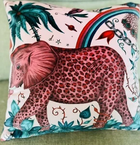 Emma J Shipley ZAMBEZI VELVET Cushion Cover 16” - Picture 1 of 3