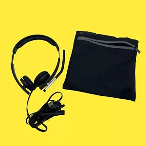 Logitech Model A-00057 Black USB Headset #3444 z52/10 - Picture 1 of 14