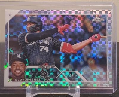 2023 Topps Chrome - ELOY JIMENEZ - X-Fractor - White Sox #34 - Image 1 of 2