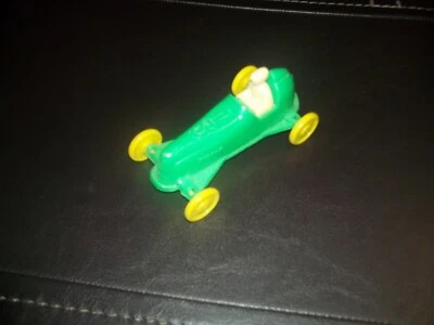 VINTAGE 1950’S PYRO RACER PLASTIC SOAP BOX DERBY CAR WITH DRIVER #3 - Image 1 of 4