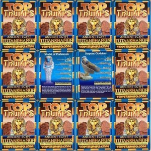 Top Trumps Single Cards Ancient Egypt Tutankhamun Myths Legends Various (FB3)
