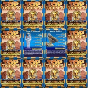 Top Trumps Einzelkarten Altes Ägypten Tutanchamun Mythen Legenden verschiedene (FB3) - Bild 1 von 31