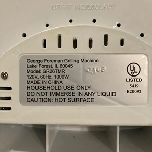 George foreman grilling machine extra large with temperature gauge 13x10 - Picture 1 of 7