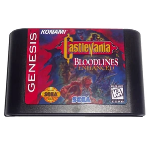 Castlevania Bloodlines - Cartucho Sega Genesis mejorado - Imagen 1 de 1