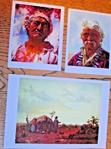 Rare! 3 Photos by Ralph Brownell McGrew Navajo/Hopi July 1969 lithographs - Picture 1 of 1