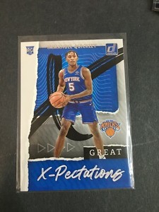F154,750  2020-21 Donruss Great X-Pectations #25 Immanuel Quickley