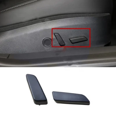 2X For Tesla Model 3 2017-2020 Passengers Side Seat Adjust Switch Button Cover - Image 1 of 4