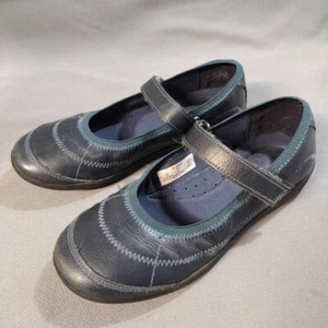 Scarpe Mary Jane Hush Puppies Reese in pelle blu navy taglia 3 scuola casual preppy - Foto 1 di 8