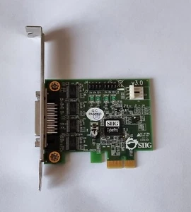 SIIG CYBERPRO AUL3528X PCI-EXPRESS INTERFACE CARD JJ-E40011-s3 - Photo 1/3