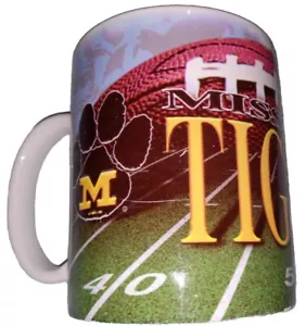 NCAA Missouri Tigers Football Coffee Cup Mug 12oz - Picture 1 of 5