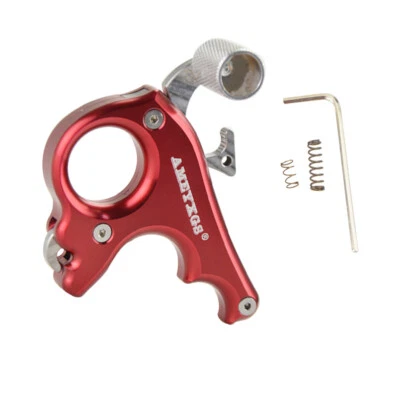 Archery Release Aids 3 Finger Grip Caliper Thumb Trigger Compound Bow Grip Tool - Image 1 of 4