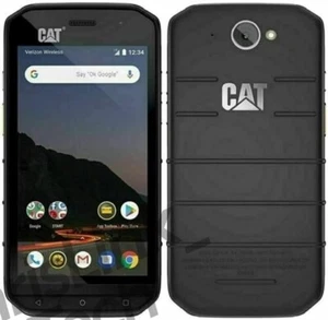 Used CAT S48C 64GB Unlocked 4G LTE Rugged Smartphone Black - Picture 1 of 9