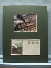 Mount Washington Railway & Commemorative Cover of the Cog Engine stamp