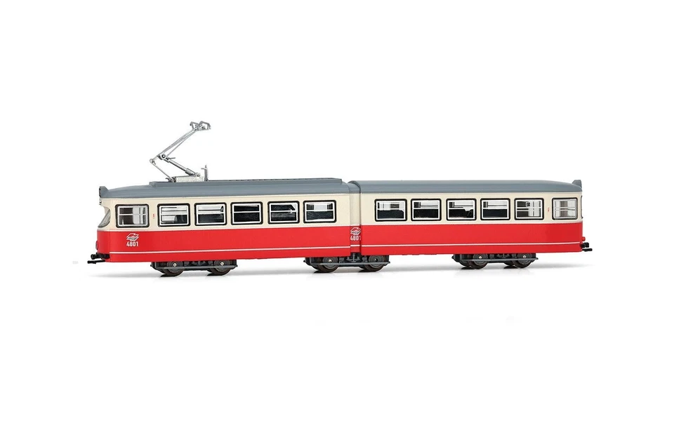 ARNOLD HN2602D Tram DUEWAG GT6, version Vienne, rouge/blanche, ép. IV-V DCC - Photo 1/1