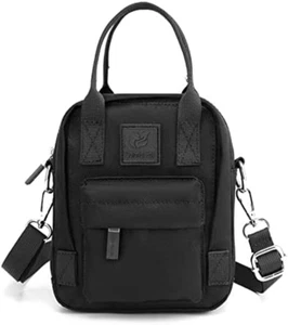 Nylon Crossbody Shoulder Mini Sling Bag Waterproof Nylon, Thick Strap with Handl - Picture 1 of 12
