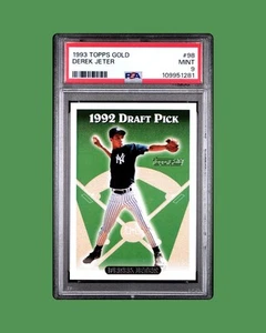 1993 Topps GOLD 🪙 - Derek Jeter #98 (RC) 🔥 PSA 9 🔥 Yankees ⭐ - Picture 1 of 8