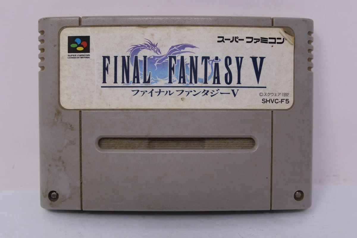 Final Fantasy V Nintendo SNES NTSC-J (Japan) Video Games for sale