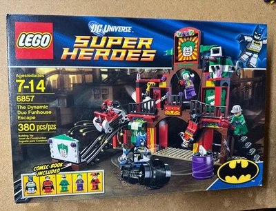 LEGO 6857 DC Comics Super Heroes The Dynamic Duo Funhouse Escape MIB NEW Sealed - Image 1 of 4