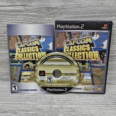Capcom Classics Collection Vol. 1 PlayStation 2 PS2 Complete CIB Tested - Image 1 of 4