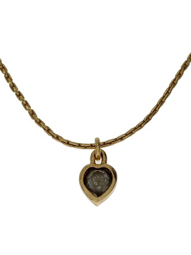 Collana Christian Dior ciondolo cuore oro top disponibile donna