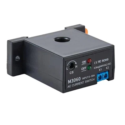 AC Current Sensing Induction Relay M3050 M3056 30A Adjustable Settings - Image 1 of 4