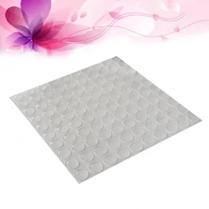  Silicone Pad Self Adhesive Feet Bumpers Clear Semicircle Bumpers Door Cabinet - Picture 1 of 11