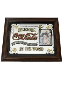 Coca-Cola Advertisement Mirror The Most Refreshing Drink Vintage Decor - Picture 1 of 8