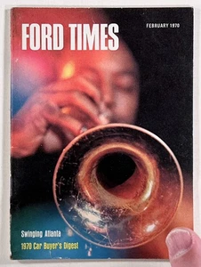 1970 Feb FORD TIMES Swinging Atlanta '70 BUYERS' DIGEST Mexican Pyramids CURLING - Picture 1 of 4