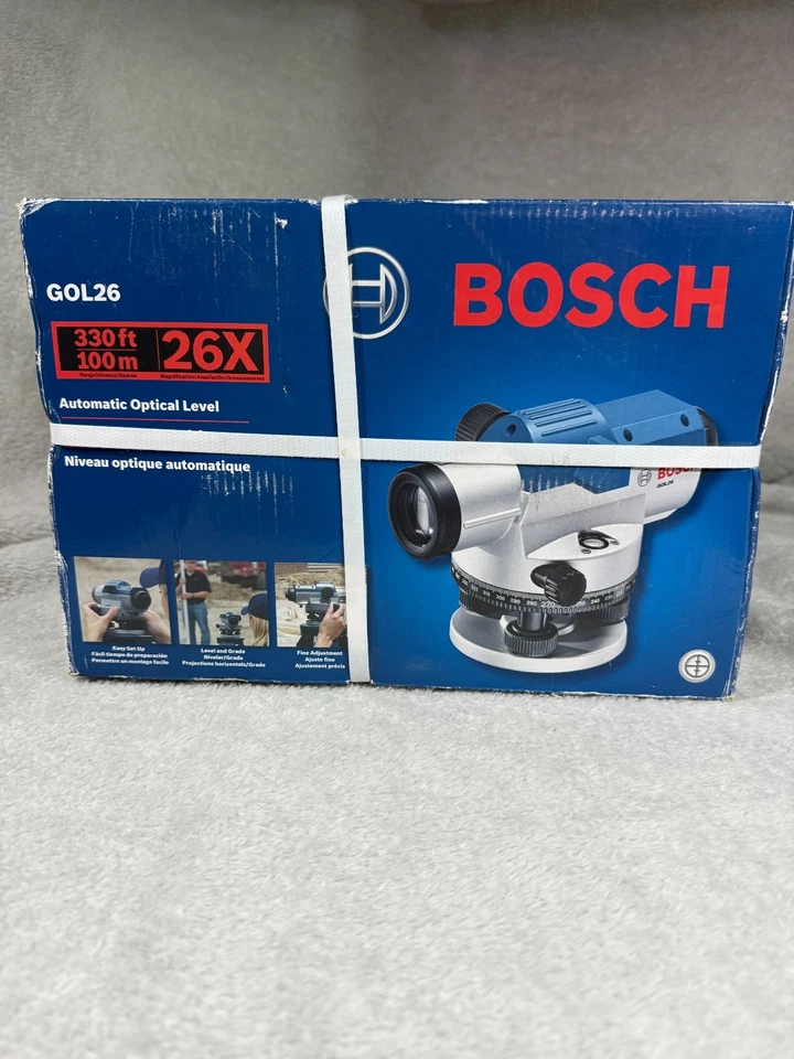 Bosch GOL26 Automatic Optical Level - Blue New Open Box - Image 1 of 3