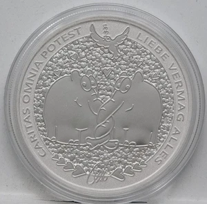 Tuvalu 1 Dollar 2024 - Ottifanten - 1 oz. - Caritas Omnia Potest - Bild 1 von 2
