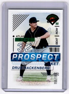 2024 Panini Prospect Edition /199 Drue Hackenberg Atlanta Braves #184 - Picture 1 of 2