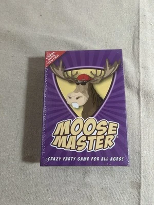 Moose Master - Laugh Until You Cry Fun Family Card by BOOMER Games NEW & SEALED! - Image 1 of 2