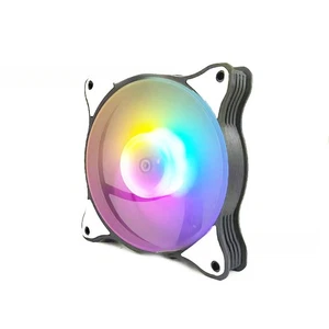 Chassis fan 12cm desktop computer cooling LED light emitting ultra quiet RGB fan - Afbeelding 1 van 45