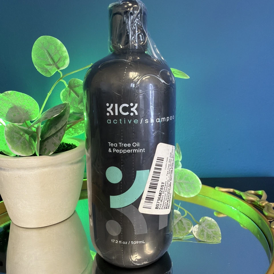 1X Anti Dandruff Shampoo for Men - Peppermint and Tea Tree Oil, Natural, 17.2 oz - Image 1 of 4