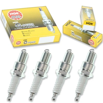 4 pcs NGK G-Power Spark Plugs for 1974-1995 Dodge Colt 2.6L 2.0L 1.6L 1.5L of - Image 1 of 4