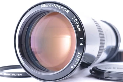 Nikon Ai-s Ais Micro Nikkor 200mm f/4 MF Micro [Near Mint] Lens From JAPAN - Image 1 of 4