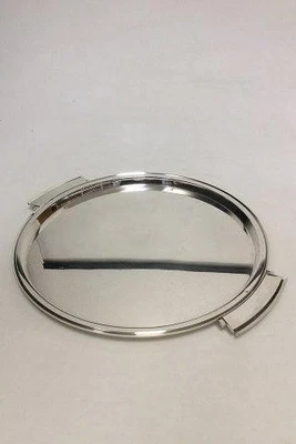 Bandeja piramidal vintage de plata esterlina Georg Jensen n.º 600G Harald Nielsen Foto 1 de 4