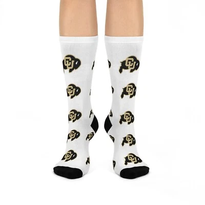 CU Sox Colorado University Cushioned Crew Socks Unisex - Image 1 of 4