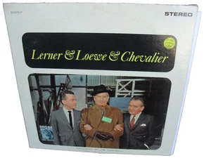 MARICE CHAVALIER LP - " LERNER&LOWE&CHEVALIER " 1968 MGM RECORDS EXCELLENT - Picture 1 of 3